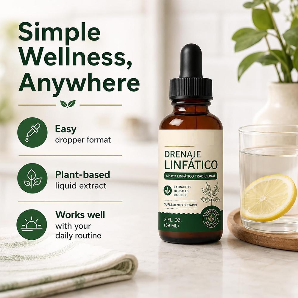 Herbal Supplement - Gotas de Apoyo para el Drenaje