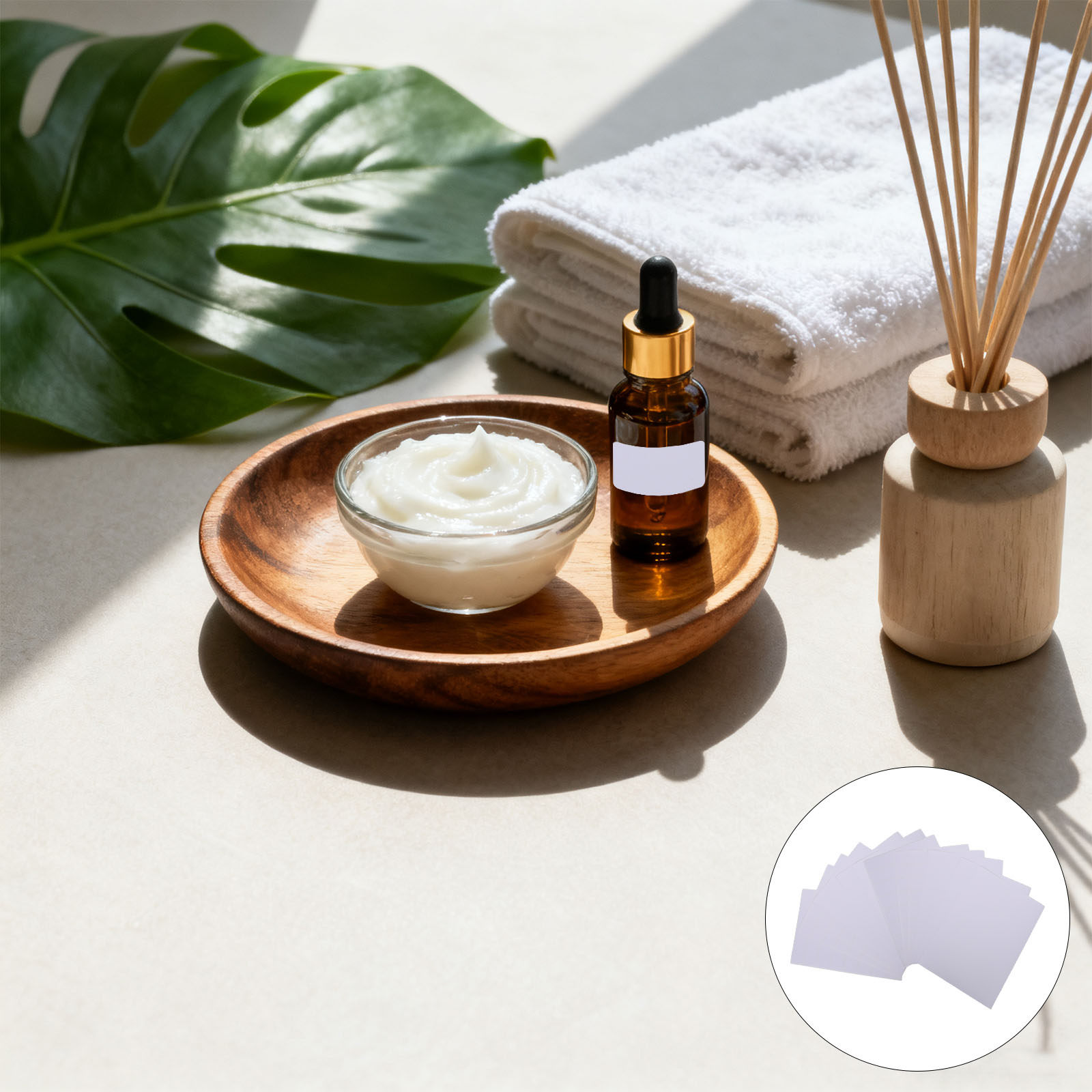 Essential Oils - 600 unidades de etiquetas adhesivas imprimibles,