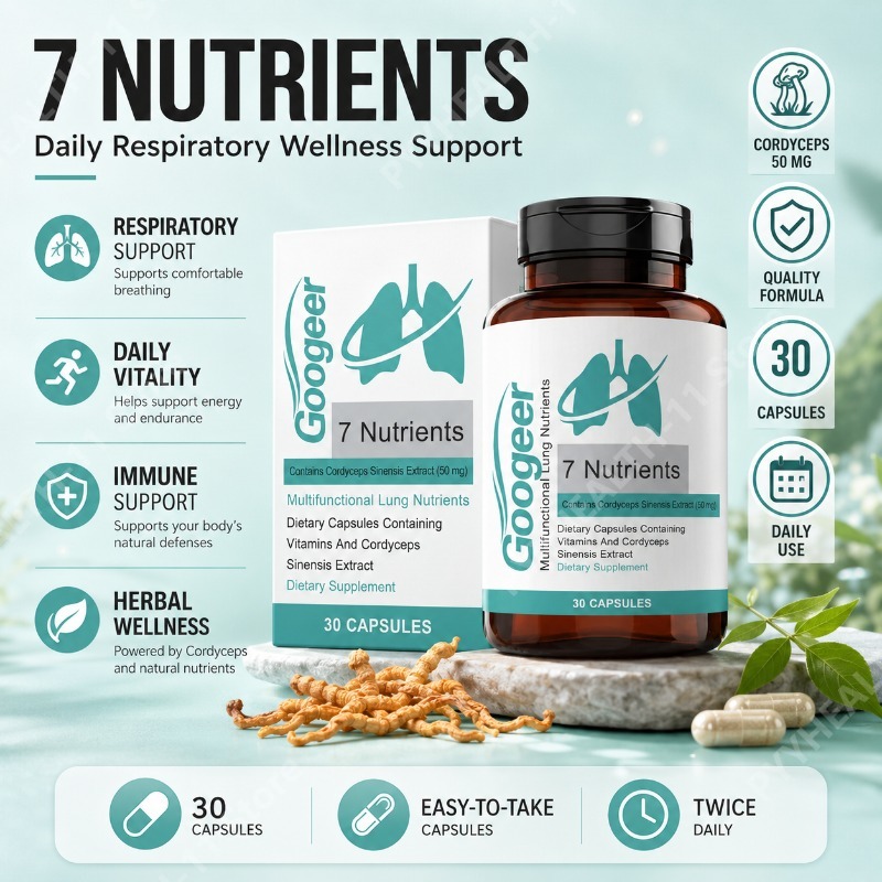 Cápsulas de Extracto de Cordyc - Herbal Supplement reseña y precio
