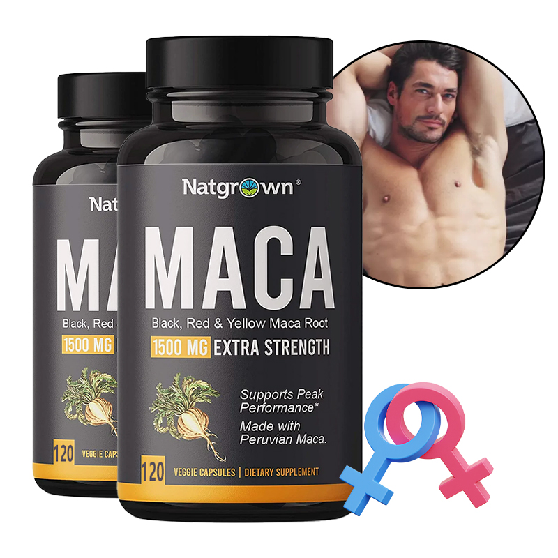 Cápsulas de raíz de Maca (negr - Ginger Tea reseña y precio