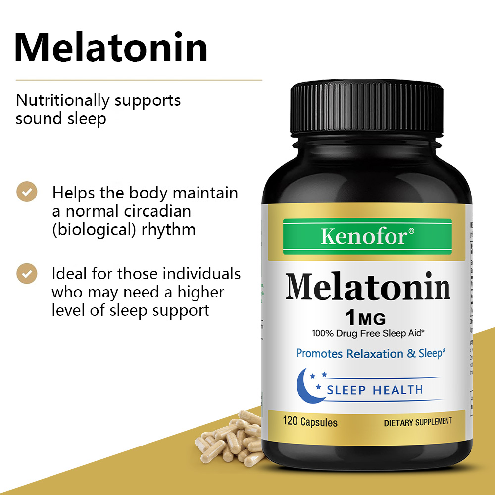 Cápsulas de melatonina 1 mg: p - Health Wellness reseña y precio
