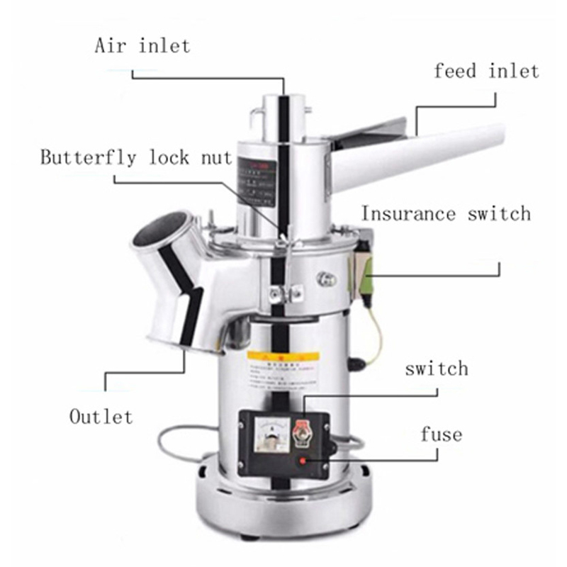 Máquina pulverizadora eléctric - Dried Herbs reseña y precio